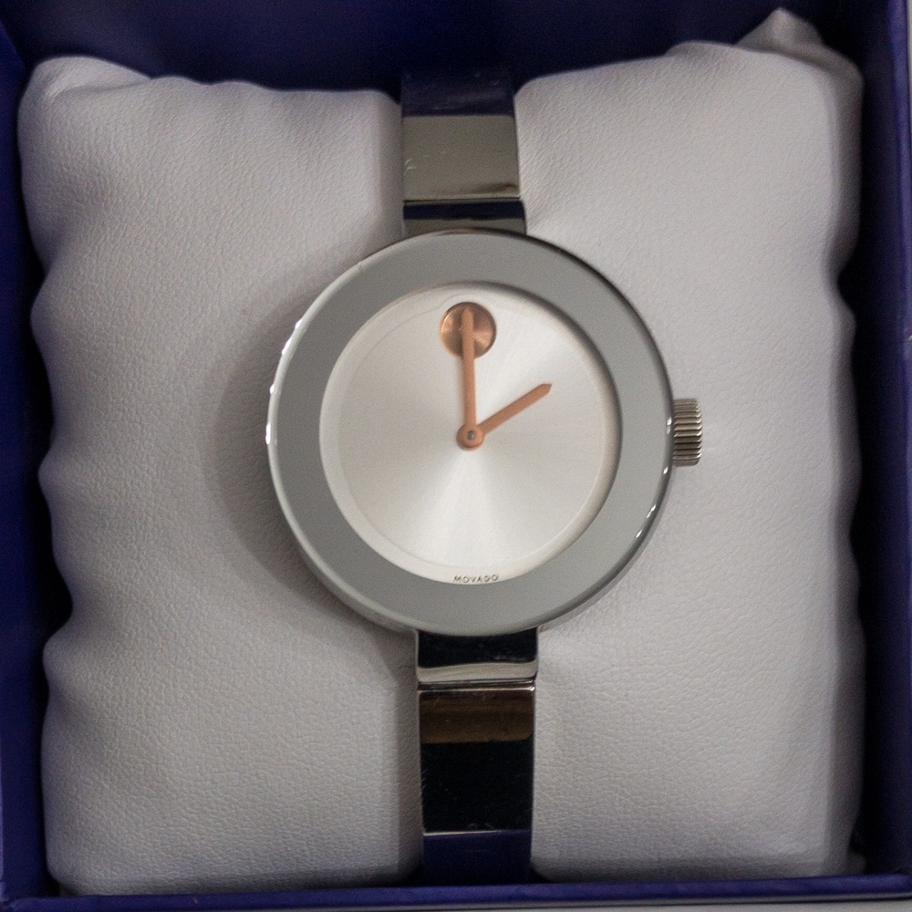 Movado bold woman’s bangle watch